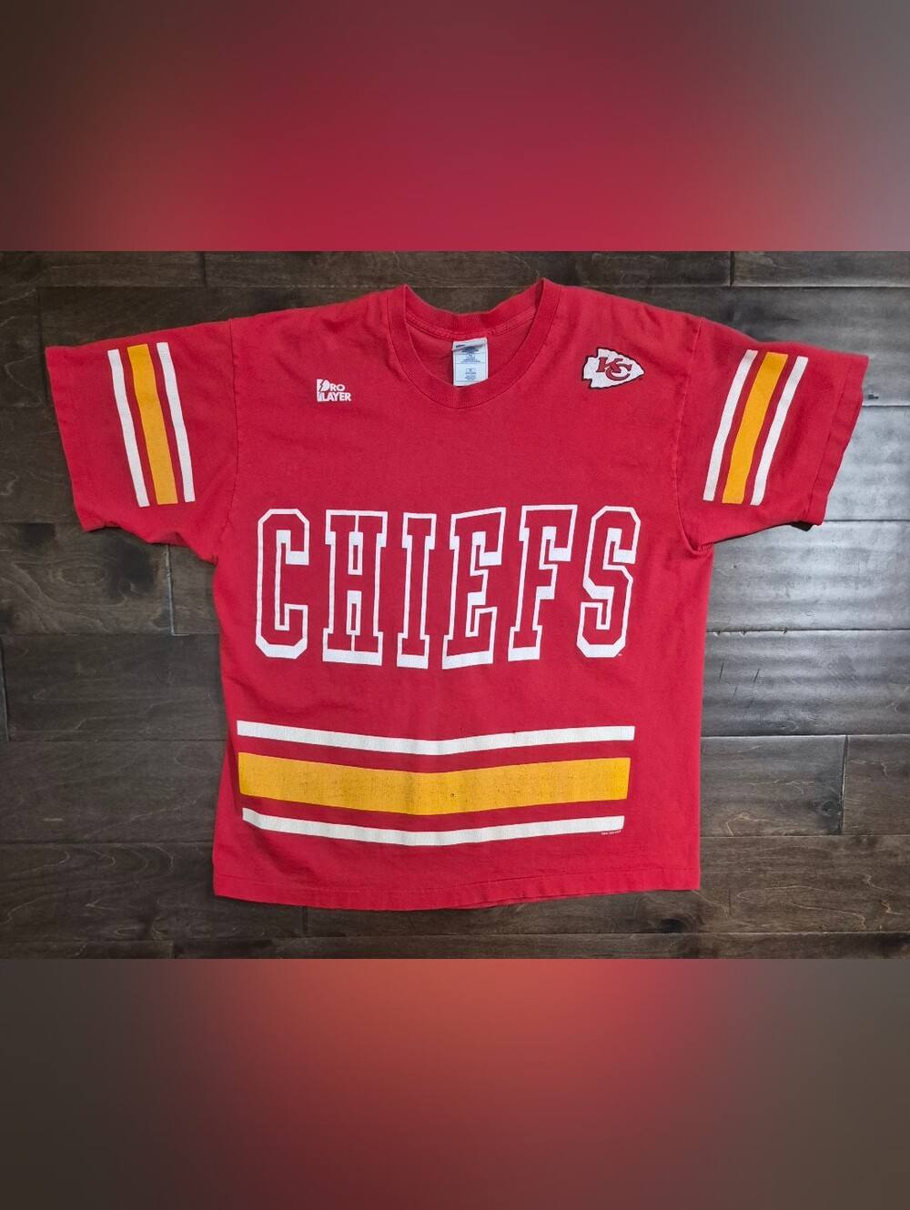 VintagePro Player Kansas City Chiefs Red Graphic Tee AOP Taylor Swift